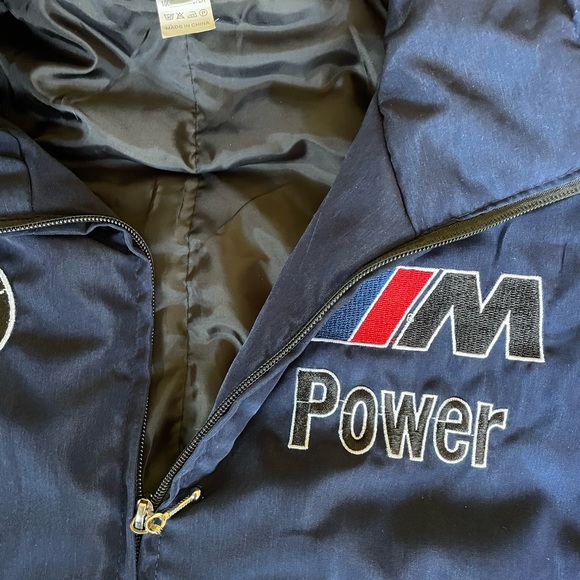 Formula 1 BMW Racing Jacket Men’s F1 Embroidered Retro Y2k Unisex - Picture 4 of 6